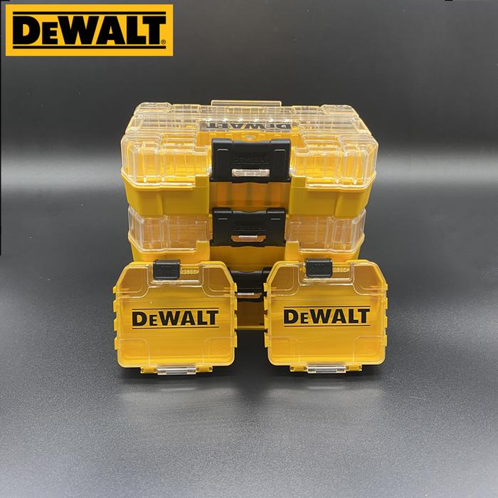 DEWALT Original Drill Bits Accessories Tool Box Yellow Black