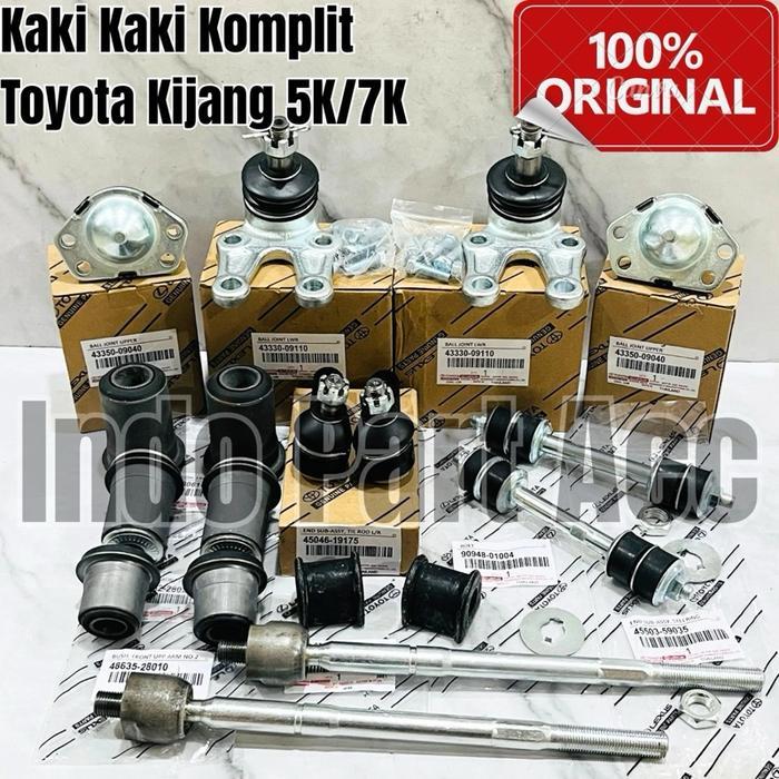 [COD] Full Set Bushing Kijang 5k 7K Karet Bushing Lower Arm Toyota Kijang 5K 7K Original