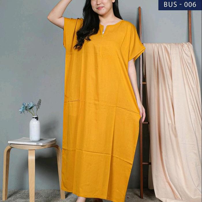 DASTER PENDEK/DASTER TANPA LENGAN/DASTER POLOS PENDEK KATUN