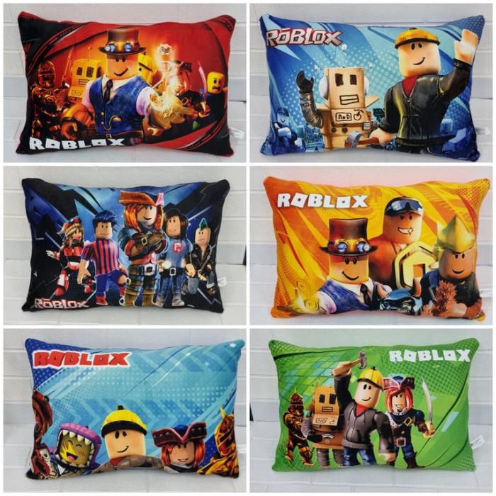 Bantal Kotak 58 ROBLOX MINECRAFT / Ro Blox Mine Craft Bahan Bulu Halus