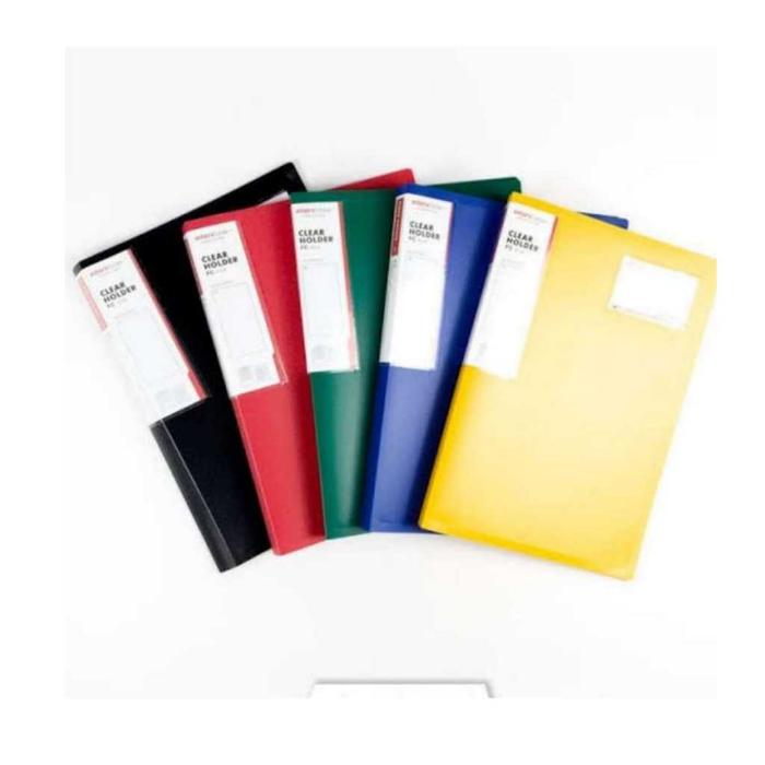 Map File Clear Holder F4 20 Lembar - InterX MURAH!