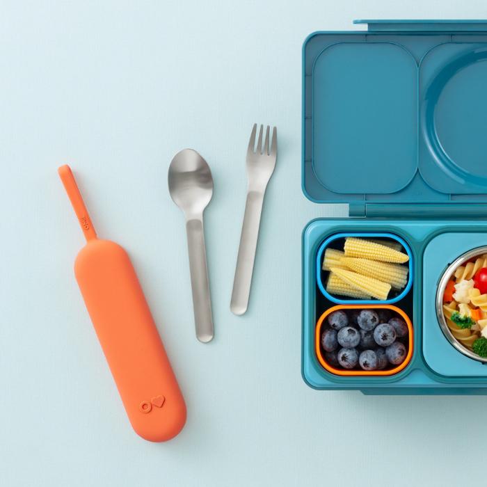 OmiePod Spoon Fork Set / Sendok Makan Anak OmieBox