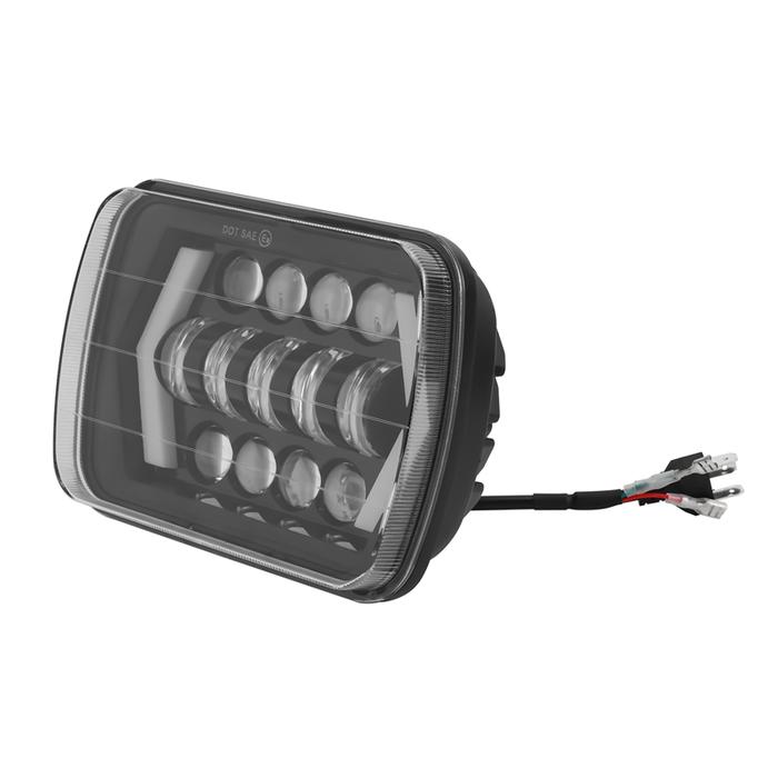 7X6 inch Inch Halo Led Headlights,5X7 Inch Square Led Headlamp
