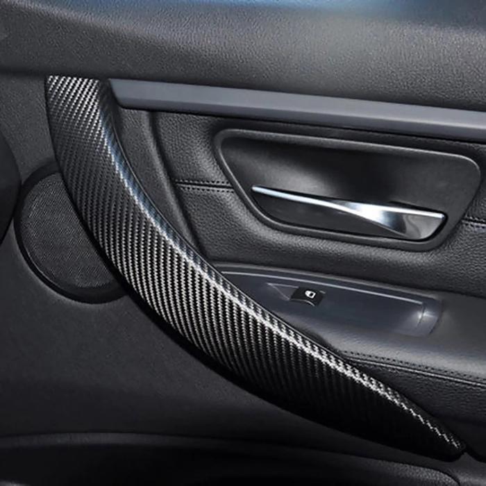 【10cm/5cm x 10m】5D Stiker Karbon Pelindung Mobil Protector Carbon Fiber Car Wrap Film Vynil |5cm|10