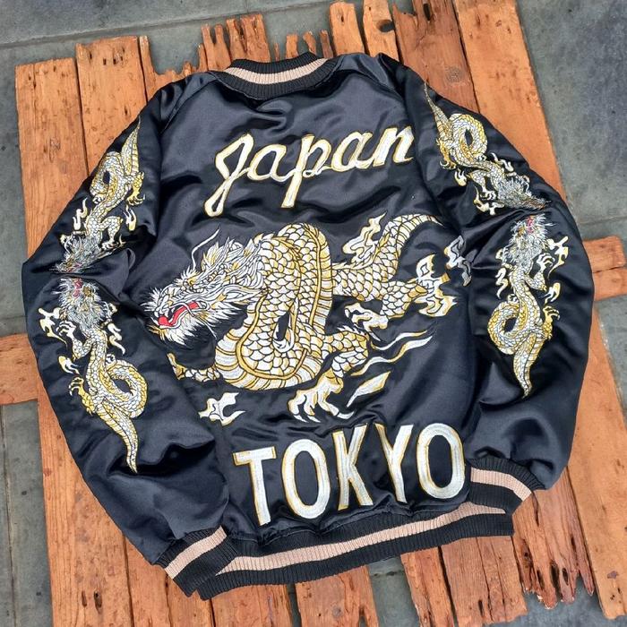 Jaket Sukajan Fanmade Harumichi Bouya 01 Japan Ryu Tokyo