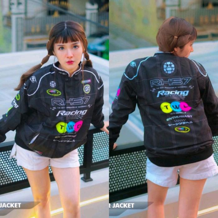 Nascar Jaket Hitam Edisi Terbaru Full Printing Unisex Tebal Best Quality Asli 100% Original