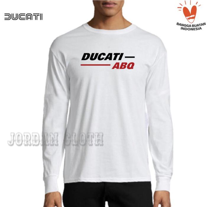 Tshirt Baju Kaos Lengan Panjang Ducati ABQ