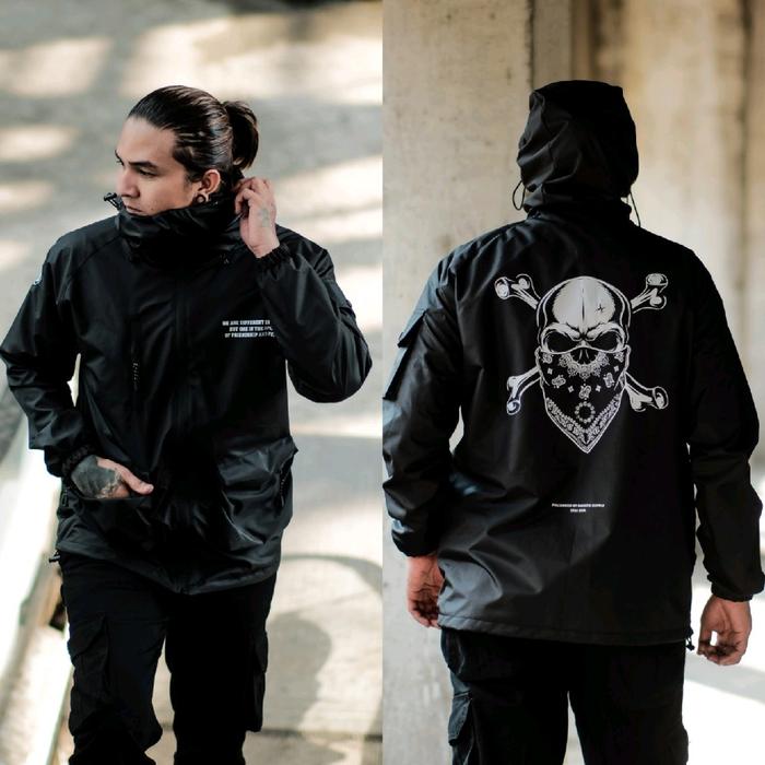 jaket gropcore Hooligans - jaket Hooligans - jaket ultras Hitam