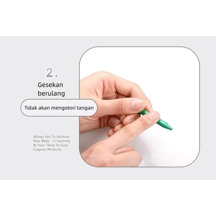 Crayon Mewarnai/ Crayon Anti Air/ Crayon Anti Kotor/ Pensil Warna