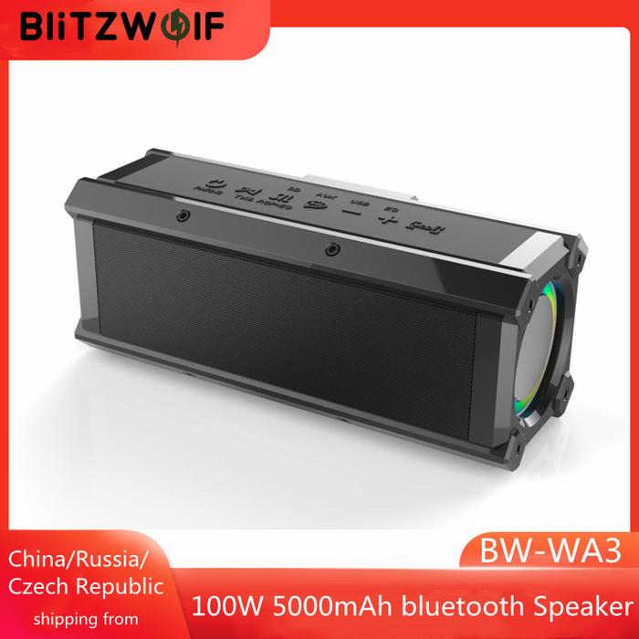 BlitzWolf 100W Powerful bluetooth Speaker ,TWS ture wireless Speaker