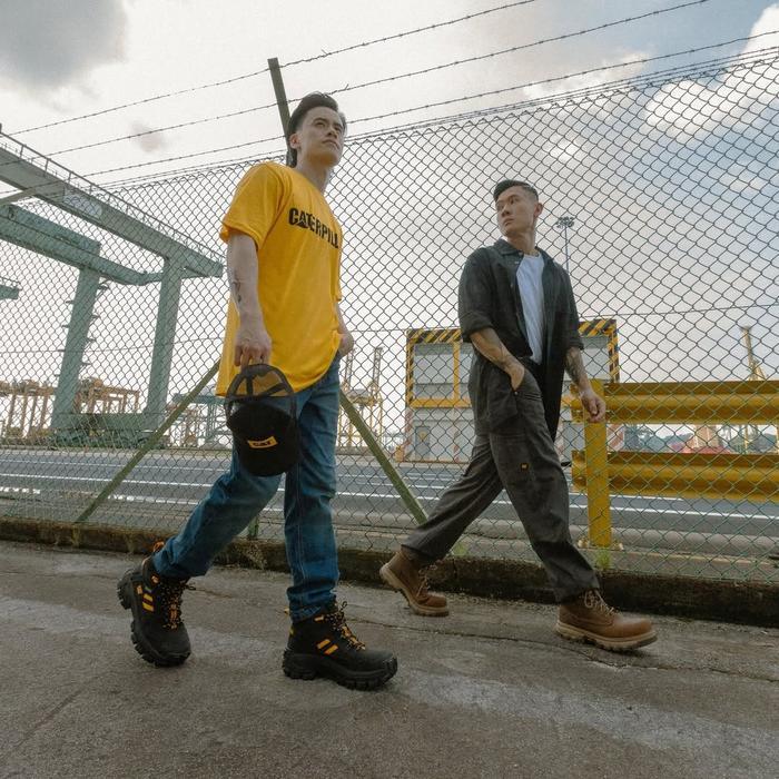 Terlaris Sepatu Safety Boots Caterpillar Septi Boot Original Ujung Komposit Composite Toe Ct Waterpr