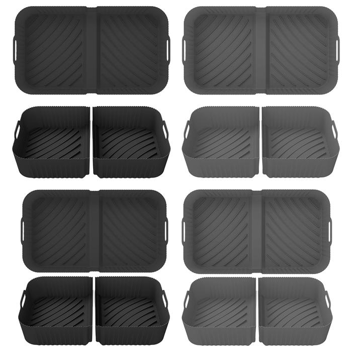 Air Fryer Silicone Pot Non-stick Airfryer Silicone Pot Baking Tray Food Safe Air Fryer Mold Liner Tr