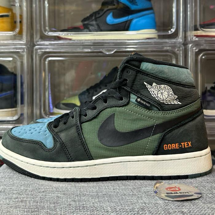 AJ 1 ELEMENT BLACK OLIVE , AJ 1 ELEMENT , SEPATU , SHOES , SNEAKERS