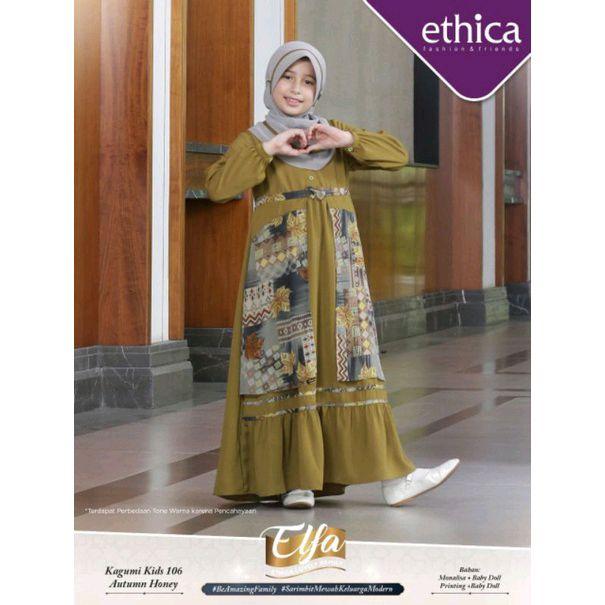 GAMIS ANAK ETHICA KAGUMI.KIDS 106 AUT.HONEY, AUT.ROSE