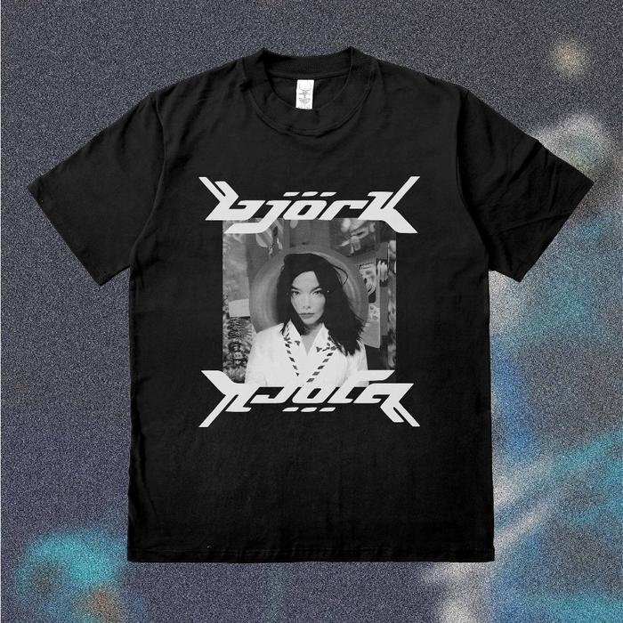 [HOT] Bjork Heavyweight 16s - Kaos Band Bjork Album Post heavy Cotton Combed Bootleg