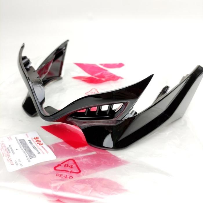 KUMIS BATOK LAMPU DEPAN SATRIA FU BARONG WARNA HITAM 51833-25G00-YVU ORIGINAL SGP SUZUKI GENUINE