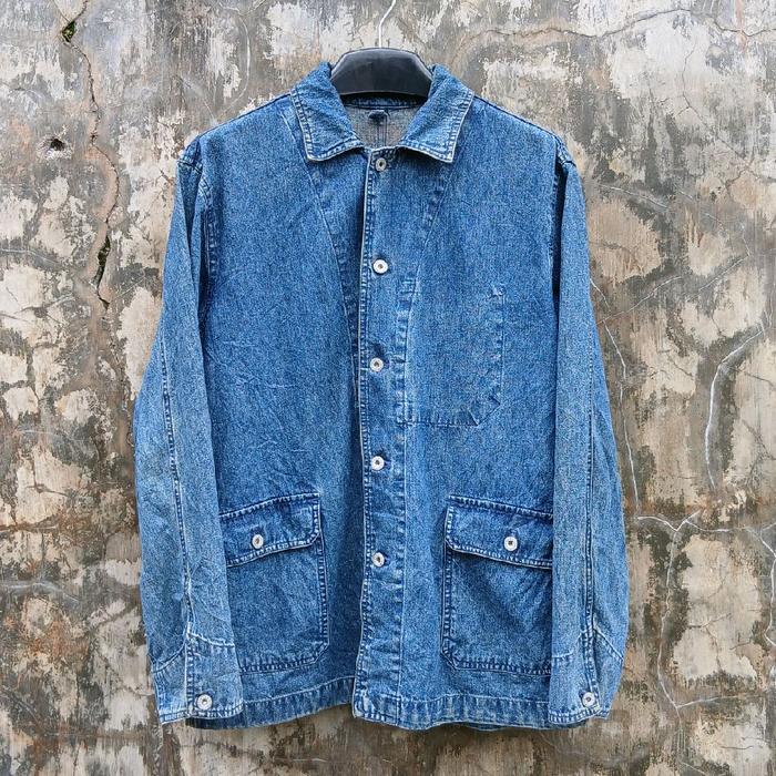 us army denim chore jacket repro buzz rickson