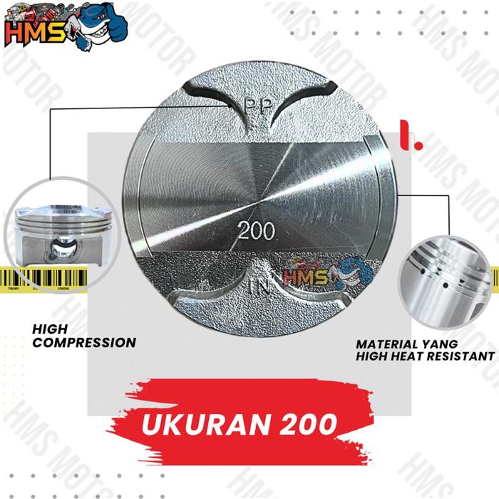 BIG DEALS SEHER CBR PISTON RING SET CBR 150 PIN 15 UKURAN STANDAR 0 50 100 150 200 250 300 350 400 T