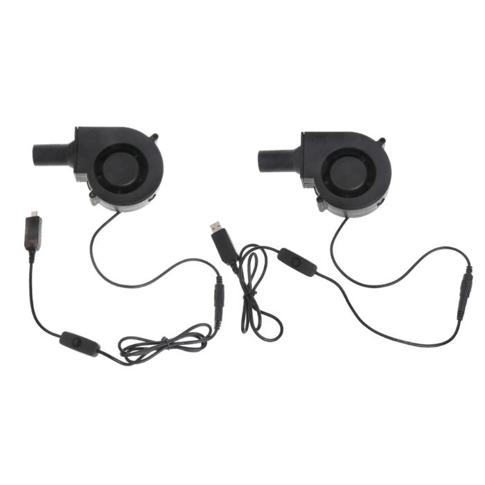 USB BBQ Air Blower Portables BBQ Fan Air Blower Type C Barbecue Fan