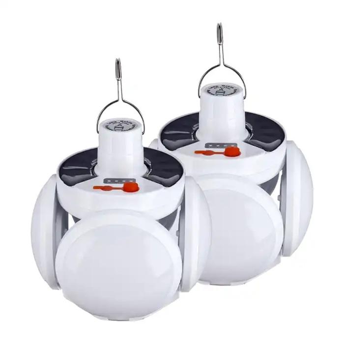 Solar Lamp Outdoor UFO SOS LED Emergency Camping Light Solar Power