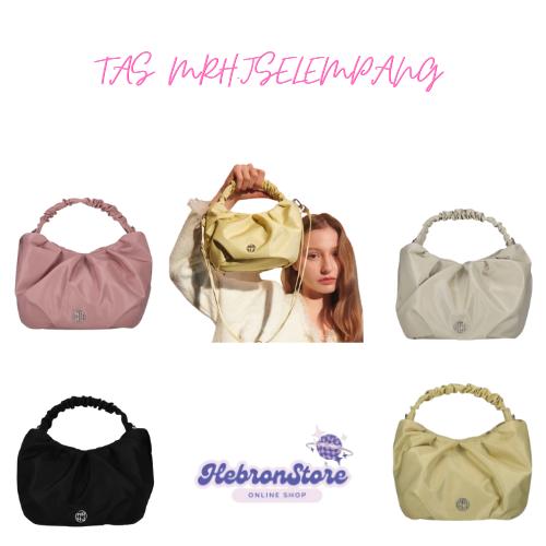 Tas Selempang  Marhen J  Mini Kualitas Bahan Nylon Berkerut Tali Panjang