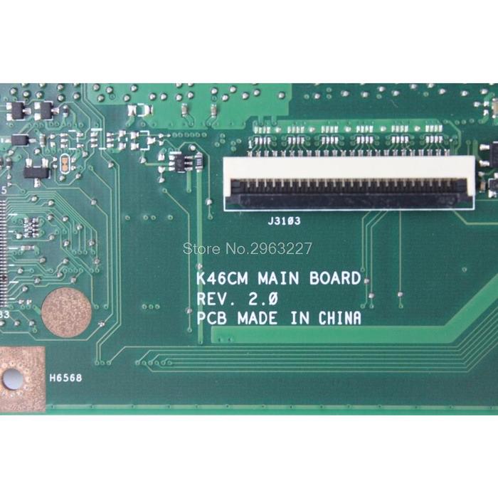 Motherboard Laptop K46CA untuk ASUS A46C S46C E46C K46CB K46CM K46CA