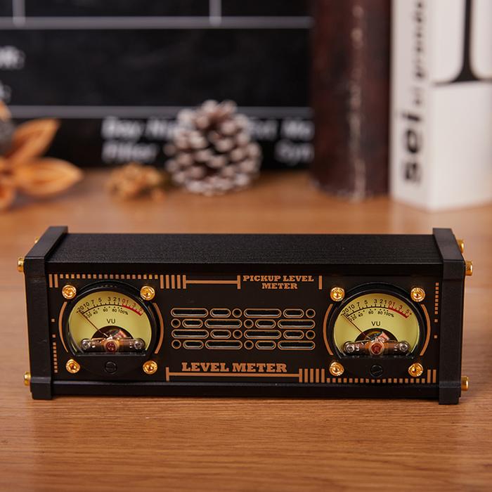 og VU level Meter Pickup Lamp RGB Light Voice Controller with