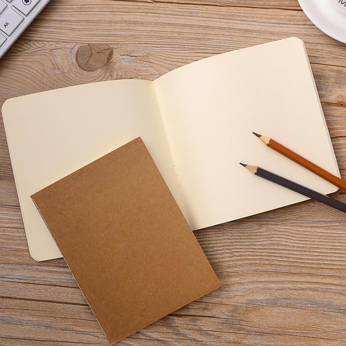 Buku Catatan Notebook Travel Vintage Blank Paper 68 Pages - ZB010