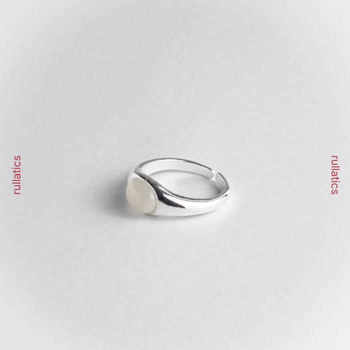 RULLATICS - Ovalith Ring - Cincin Solid Titanium Oval Ramping Adjustable Anti Karat Unisex