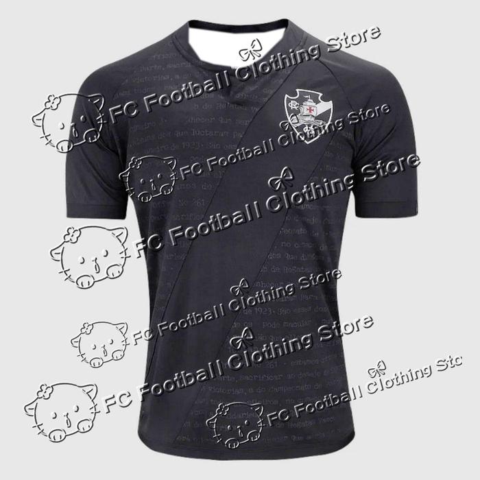 Vasco da Gama Third Football Jersey - 2024 2025 Brazil Football Fan Jersey 3D Printing Technology Fa
