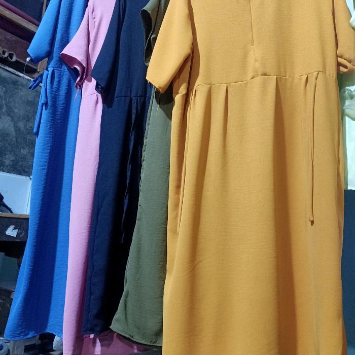 daster Talita  Busui Panjang Crinkle Lowo rayon Arab
