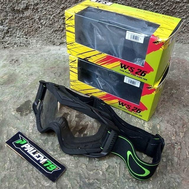 Goggle Trail - Kacamata Cross - Google Helm Bening