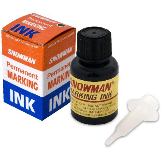 Isi Tinta Spidol Permanent Refill Ink - Snowman MURAH!