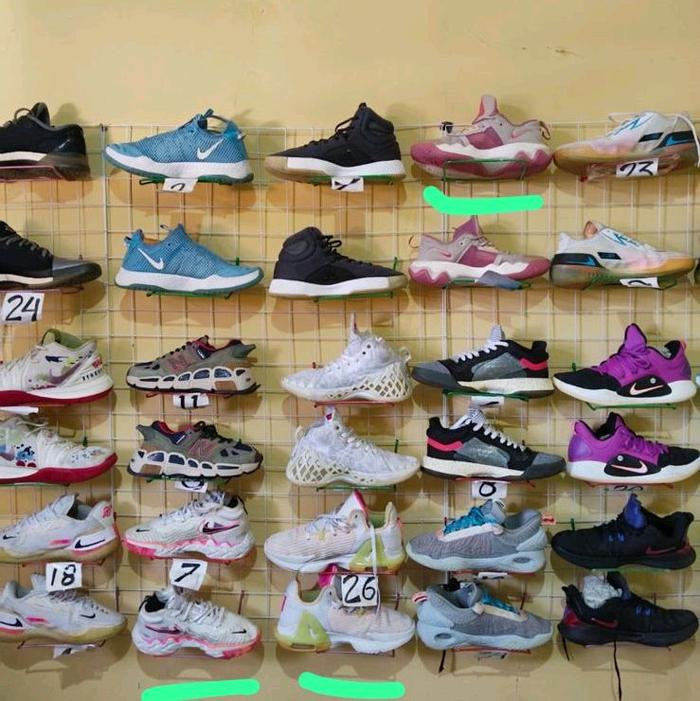 adidas Nike Jordan  sepatu olahraga dewasa Pria Shoes Wanita Putih