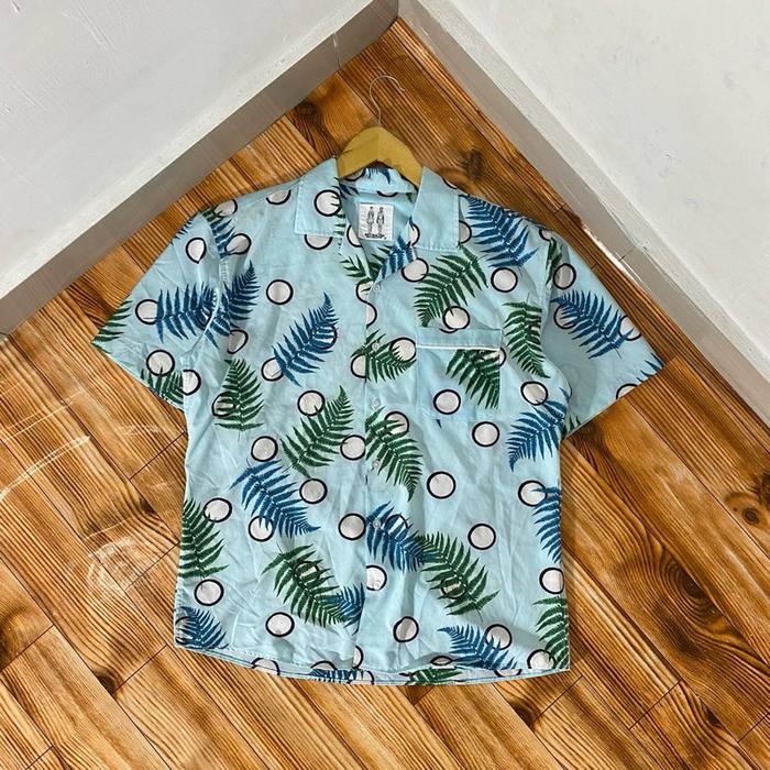 KEMEJA PENDEK D-LAND OPEN COLLAR SECOND