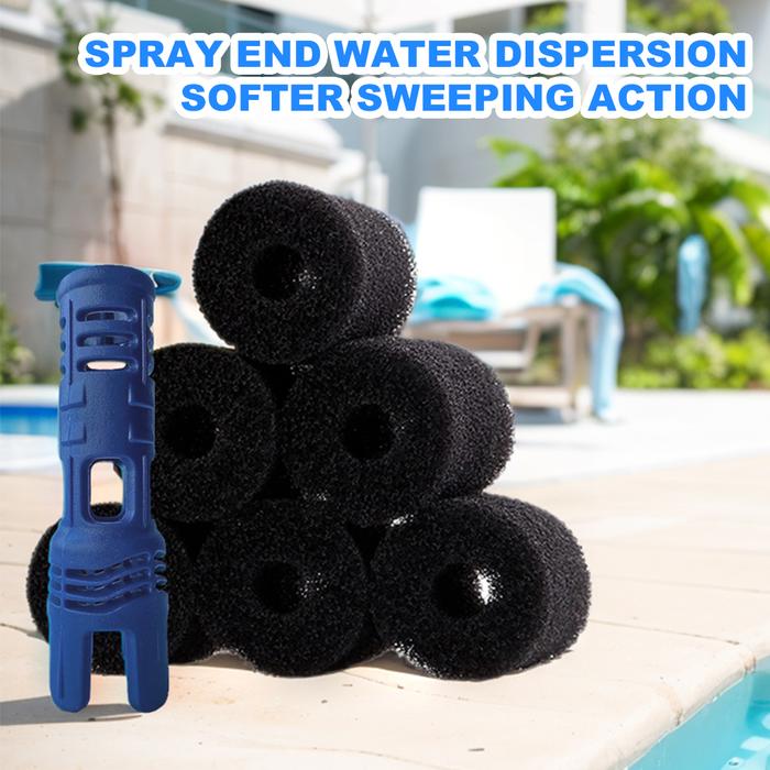 Pool Sweep Tail Scrubber Sweep Pool Cleaner Hose Tail No Spray Pool Cleaner Tail Sweep for Polaris P