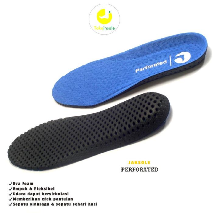 Insole Sepatu/Insole Perforated/Insole sepatu basket/insole Jaksole/Insole Nyaman/Insole