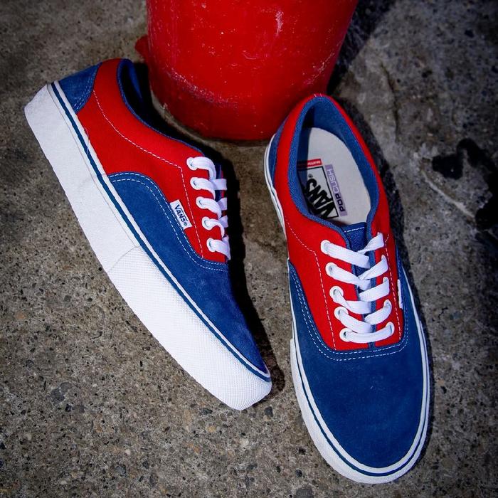 VANS ERA PRO SKATE BLUE RED ORIGINAL