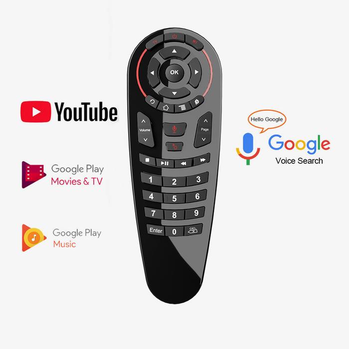 G30S Voice Control 2.4G Wireless Fly Air Mouse Keyboard For Gyroscope