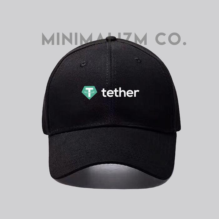 Topi Tether Usdt Crypto Premium Cotton Caps