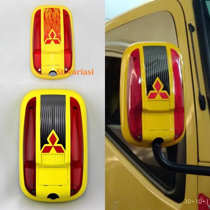 Cover Spion Truk Canter Kuning O1