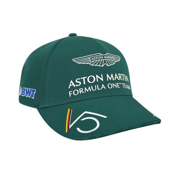 Aston Martin F1 2022 Sebastian Vettel Driver Cap. Topi Unisex