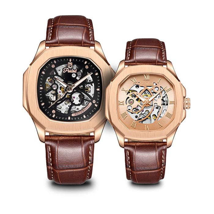 PARLENT COUPLE GALLANT PRIME & GALLANT FEMME - JAM TANGAN COUPLE 42MM & 36MM, AUTOMATIC MOVEMENT, WA