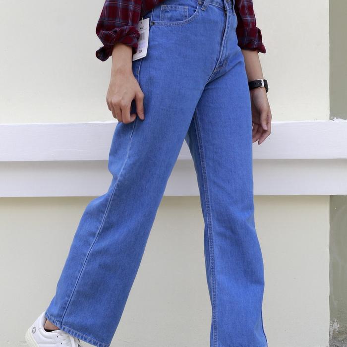 Celana kulot jeans MISCHA BRANDON . jeans kulot wanita terlaris . celana kulot jeans . jeans kulot o