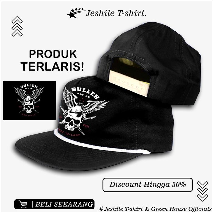 Topi snapback Caps Sullen logo original rempag / topi snapback/Skycoid SPECIAL EDITION