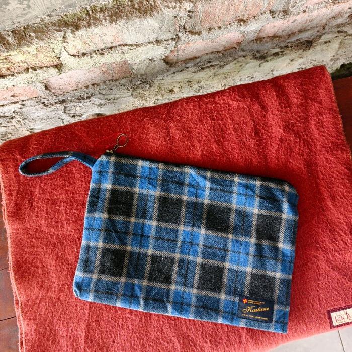 KASTANE Japan hand bag cowok tartan