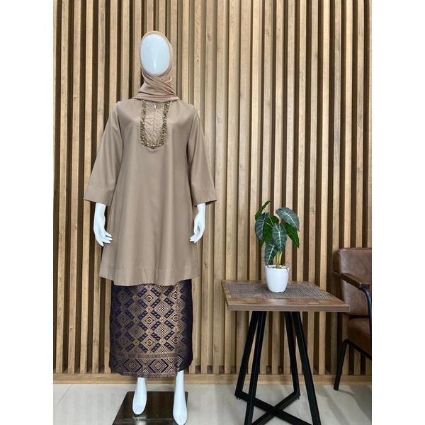 TUNIK TOYOBO BATU PAYET//TUNIK KAMARI//ATASAN MELAYU