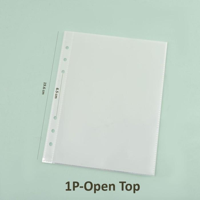 SHINSDAY Sleeve Photocard A5 6 Rings One Side & Double Side 4P 1P 2P - 1P, 10 pcs