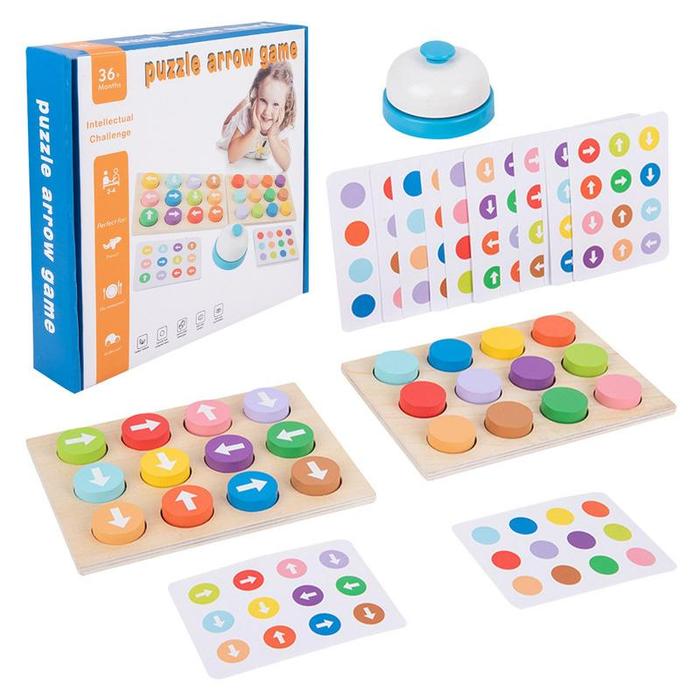 Directional Cognitive Toy Logical Thinking Training Direction Color