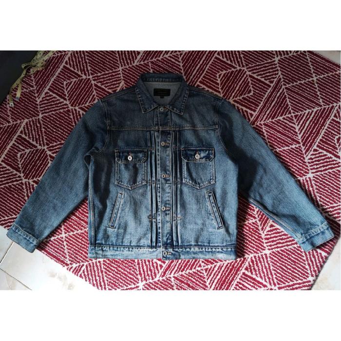Jaket Denim Jeans Type II Uniform Bridge Rugged Vintage Skena not Vans Converse Frizmworks Espionage